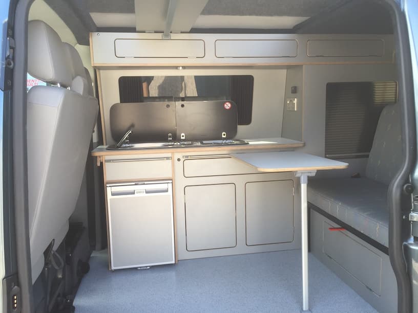 VW Camper Van Furniture, VW T5 - Westcoast Transporters Rebuilds